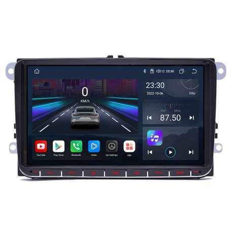 Navigație VW SKODA SEAT 9" Octacore 4GB+64GB, Slot SIM 4G True DSP, Fast Boot - 1
