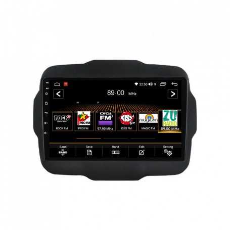 Navigatie Jeep Renegade 9" Octacore 4GB RAM +32GB SSD, Slot SIM 4G True DSP, Fast Boot - 1